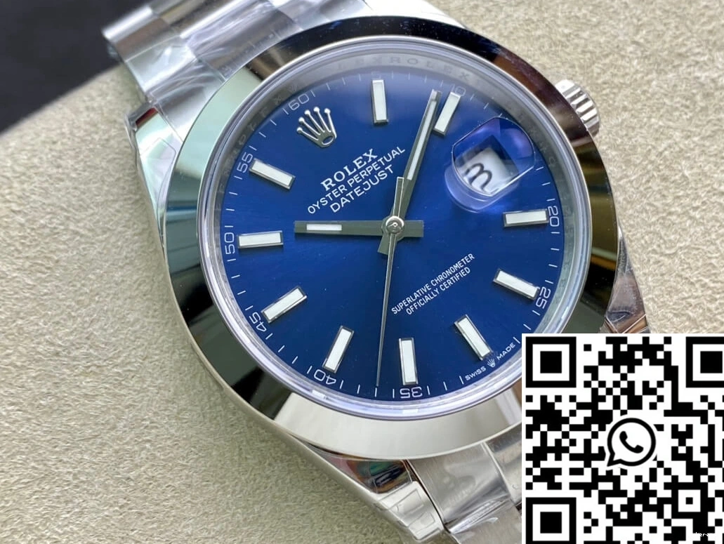 Factory Datejust Blue M126300-0001 VS Rolex Dial 0304